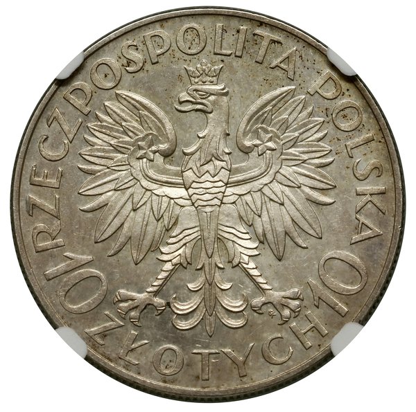 10 złotych, 1933, Warszawa; Romuald Traugutt – 7