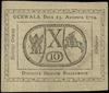 10 groszy miedziane, 13.08.1794; bez oznaczenia 