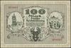 100 marek, 31.10.1922; numeracja 078097; Jabłońs
