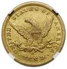 10 dolarów, 1856 O, Nowy Orlean; typ Liberty Head, bez motto na rewersie; Fr. 156, KM 66.2;  złoto..