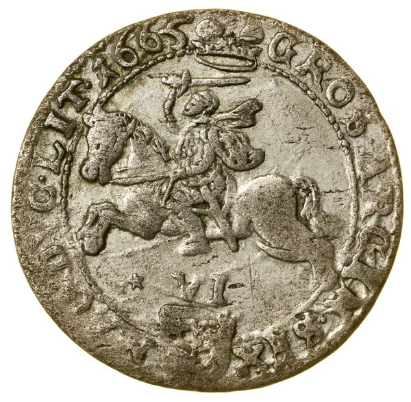 Szóstak, 1665, Wilno