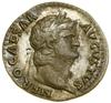 Denar, (65–66), Rzym; Aw: Głowa cesarza w prawo, NERO CAESAR AVGVSTVS; Rw: Salus trzymająca paterę..