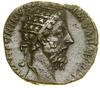 Dupondius, (177), Rzym; Aw: Głowa cesarza w koronie radialnej w prawo, M ANTONINVS [AVG GER]M  SAR..
