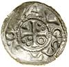 Denar, (1009–1024), Augsburg; Aw: Popiersie władcy w prawo, R / X - H / IИ…; Rw: Krzyż grecki,  w ..
