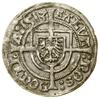 Grosz, 1513, Królewiec; Aw: Orzeł brandenburski z tarczą Hohenzollernów, + ΛLBERTVS : D : G : MΛGI..