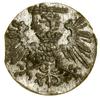 Denar, 1573, Gdańsk; kartusz z herbem miasta Gda