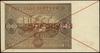 1.000 złotych, 15.01.1946; seria B, numeracja 8900000 / 1234567, czerwone dwukrotne przekreślenie ..