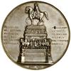 Medal na pamiątkę odsłonięcia pomnika konnego Fryderyka Wielkiego, 1851, projektował Friedrich Wil..