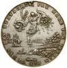10 dukatów (odbitka w srebrze), 1653; Aw: Panorama Hamburga z wpływającymi doń statkami, HAEC VRBS..