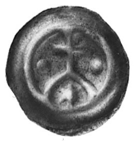brakteat (2. poł. XIII w.), Waschinski 28a, niec