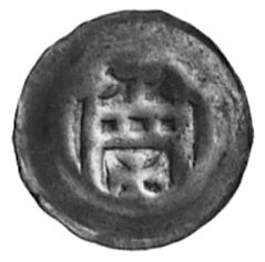brakteat (XIII-XIV w.): Korona z krzyżem, Vos.84