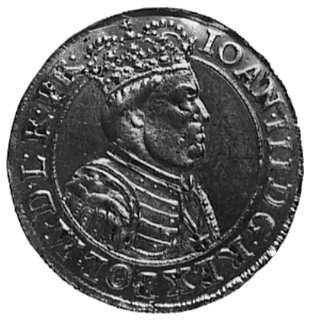 dukat 1688, Gdańsk, Aw: Popiersie i napis, Rw: Herb Gdańska i napis, Kop.289.11.2 -r-, Fr.36, T.18