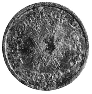 10 fenigów 1942, moneta próbna nie dopuszczona do obiegu przez niemieckie władze okupacyjne