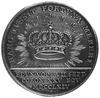 medal sygnowany T. PINGO- medalier londyński, wybity w 1764 r. z okazji koronacji Stanisława Augus..