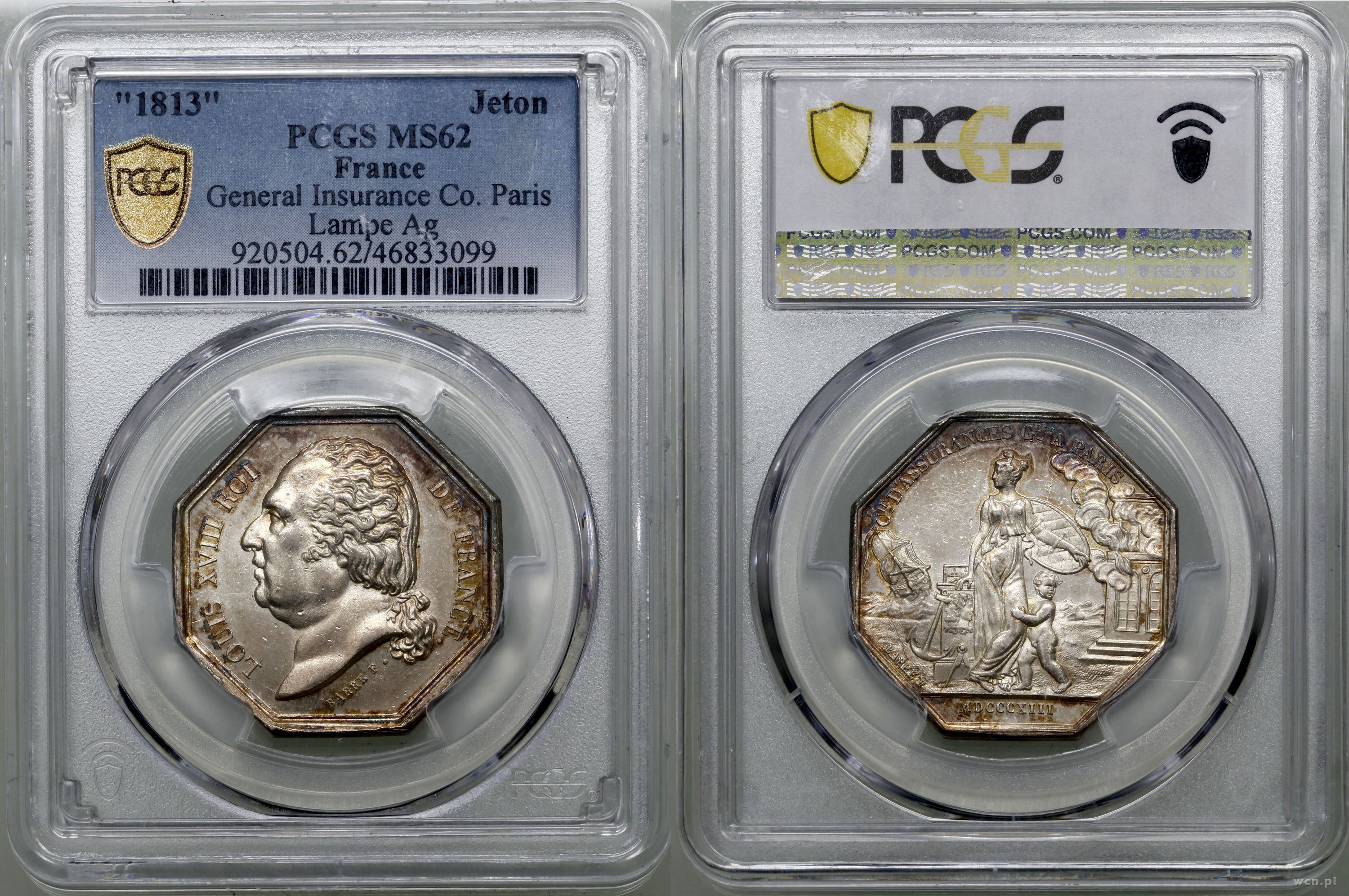 medal towarzystwa asekuracyjnego 1813 (ok. 1832–