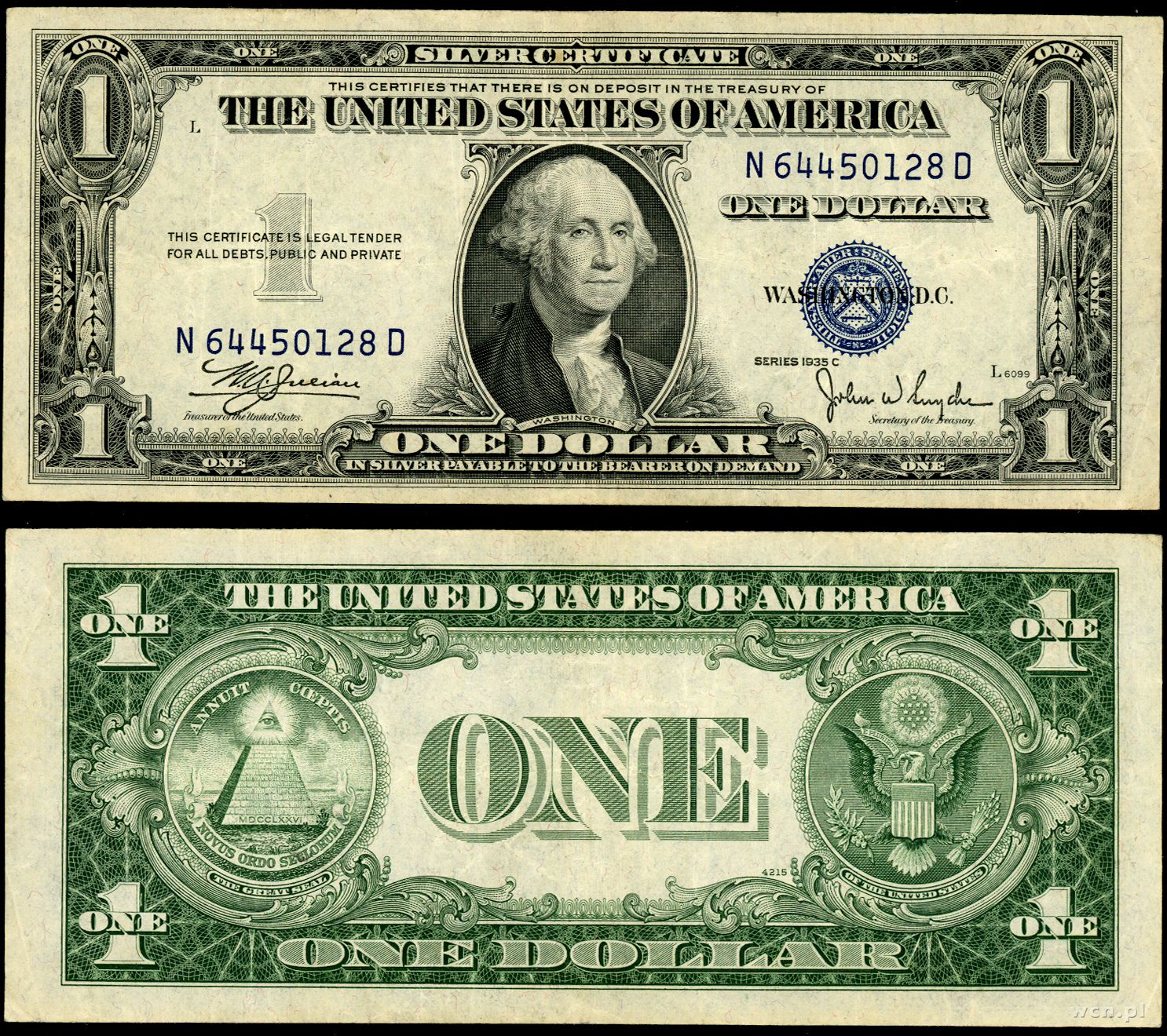 1 Dolar 1935 C USA