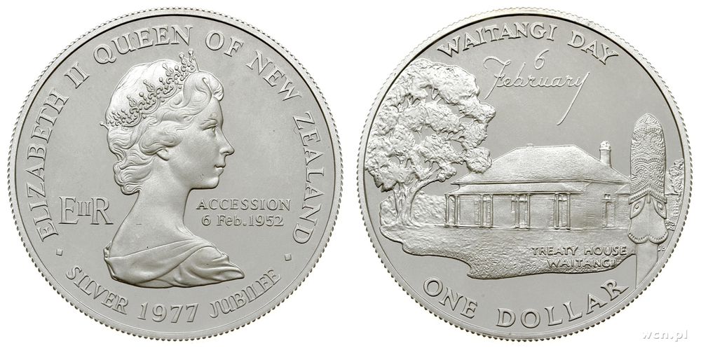 Nowa Zelandia, dolar, 1977