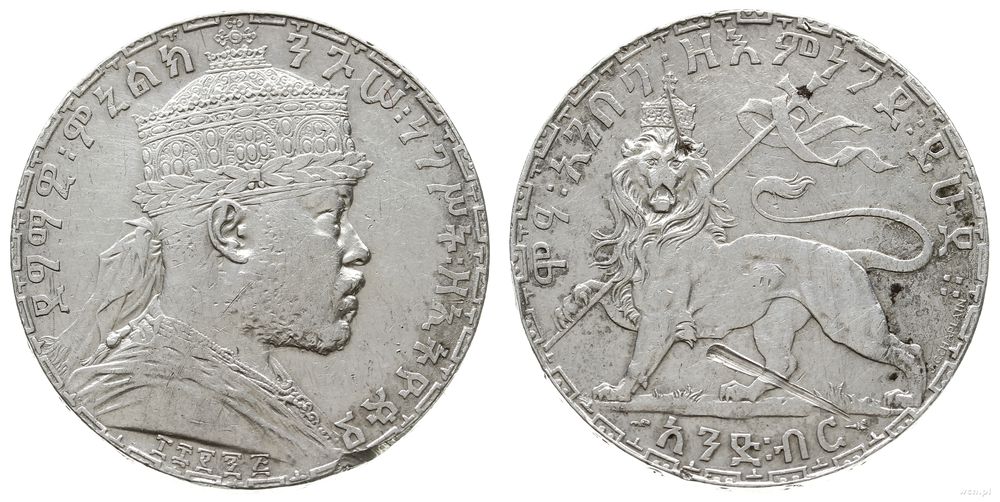 Etiopia, 1 birr, 1903 (1895EE)