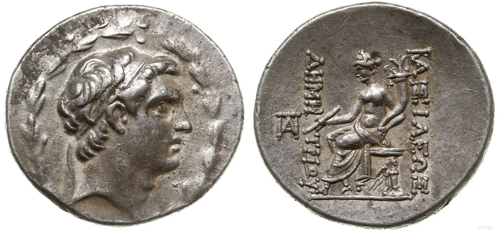 Grecja i posthellenistyczne, tetradrachma, 162-155 pne
