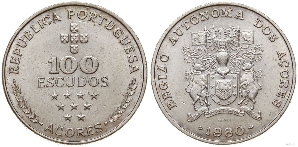 Azory, 100 escudos, 1980
