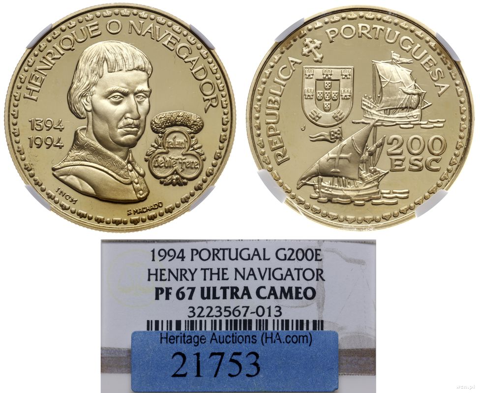 Portugalia, 200 escudo, 1994
