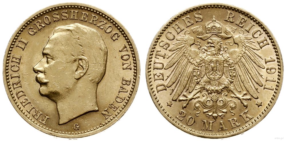 Niemcy, 20 marek, 1911 G