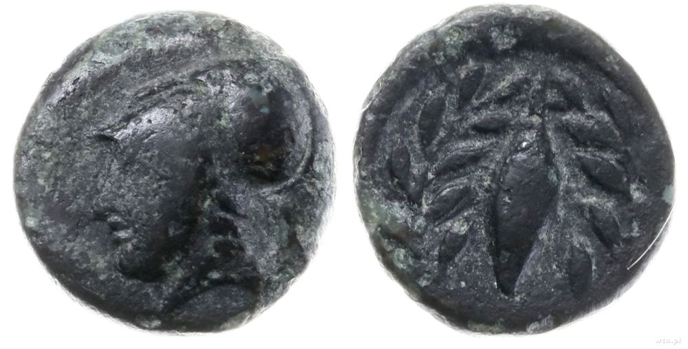 Grecja i posthellenistyczne, brąz, ok. 340-300 pne
