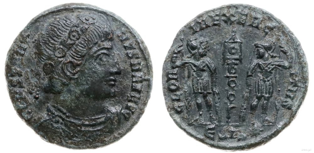 Cesarstwo Rzymskie, follis, 337