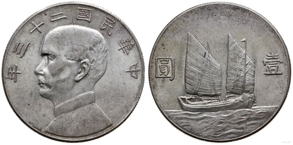 Chiny, dolar, rok 23 (1934)