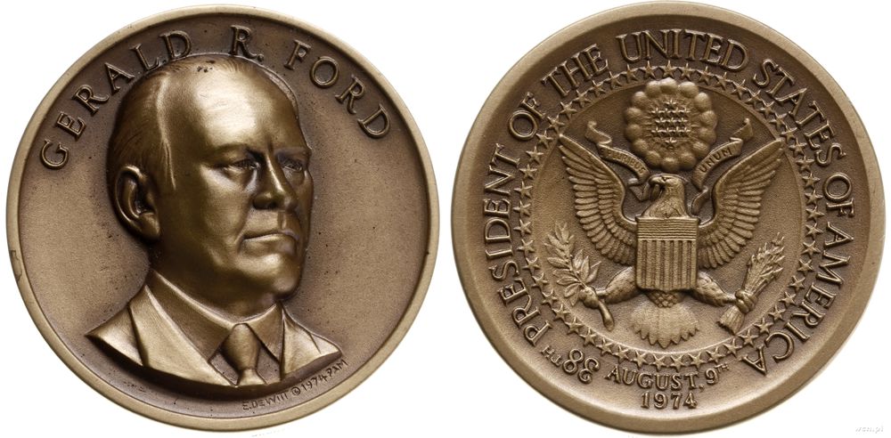 Stany Zjednoczone Ameryki (USA), medal Gerald R. Ford, 1974