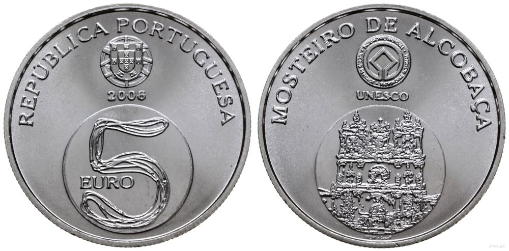Portugalia, 5 euro, 2006
