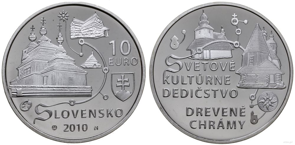 Słowacja, 10 euro, 2010