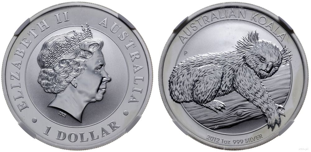 Australia, 1 dolar, 2012