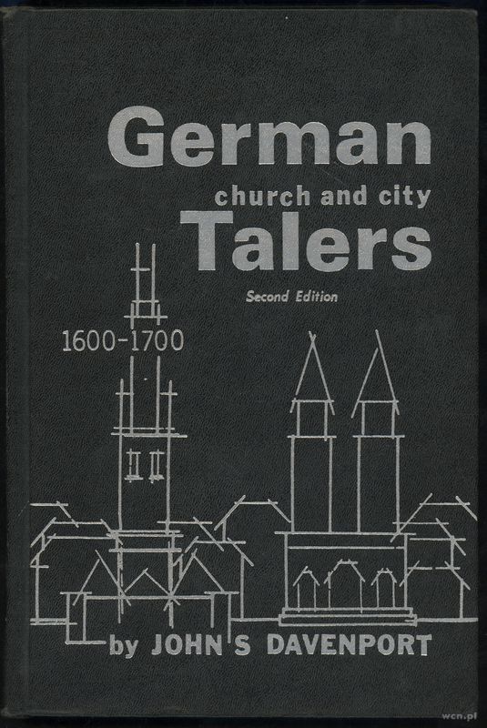 wydawnictwa zagraniczne, John S. Davenport - German Church and Talers, Galesburg 1975; bardzo rzadk..