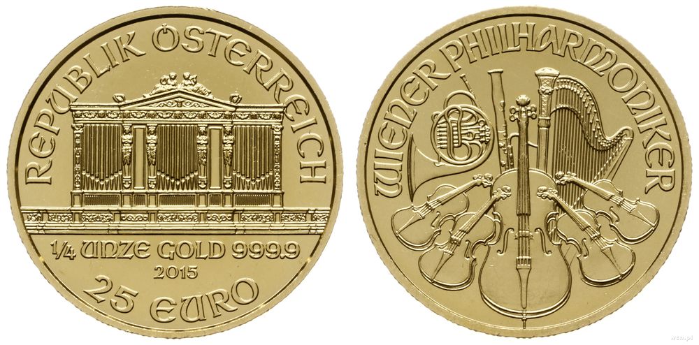 Austria, 25 euro, 2015