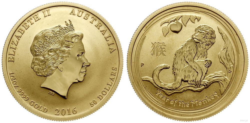 Australia, 50 dolarów, 2016