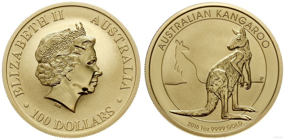 Australia, 100 dolarów, 2016