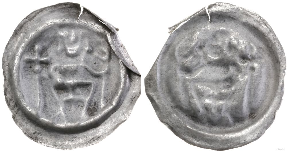 Zakon Krzyżacki, brakteat, ok. 1247–1258
