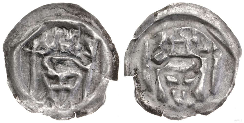 Zakon Krzyżacki, brakteat, ok. 1247–1258