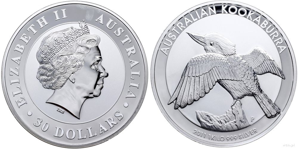 Australia, 30 dolarów, 2011