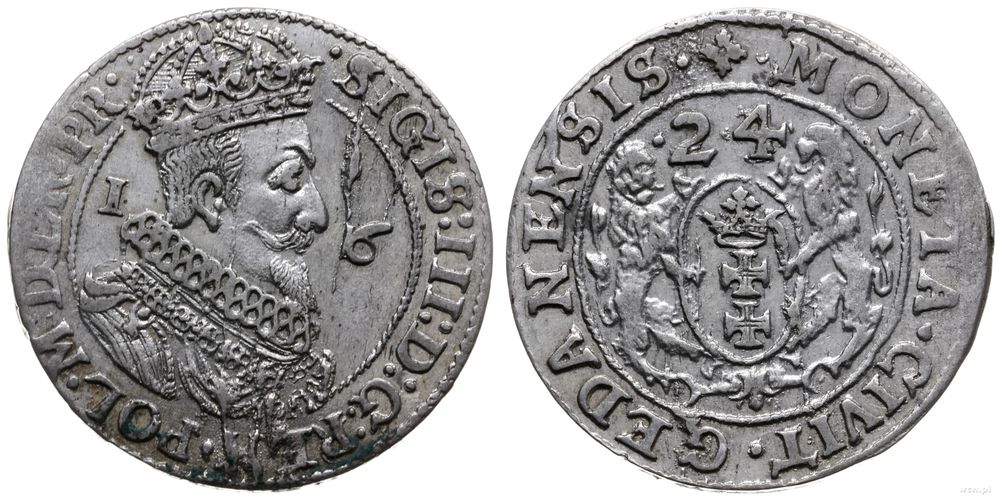 Polska, ort, 1624