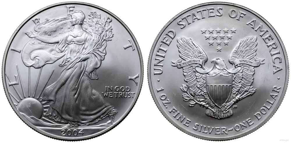 Stany Zjednoczone Ameryki (USA), dolar, 2004