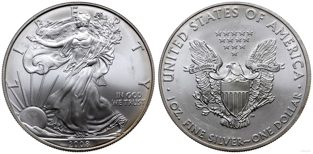 Stany Zjednoczone Ameryki (USA), dolar, 2008