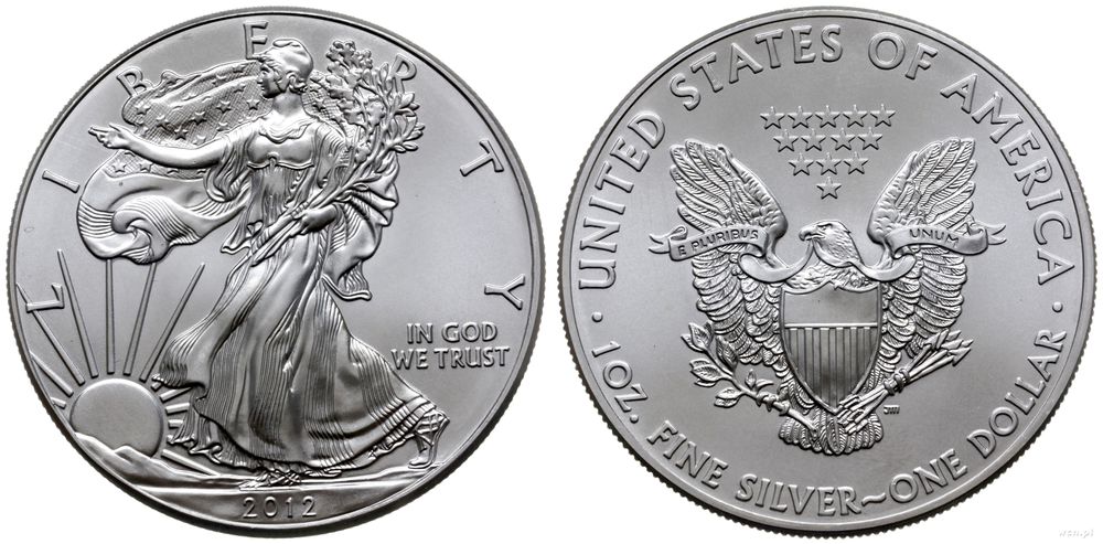 Stany Zjednoczone Ameryki (USA), dolar, 2012