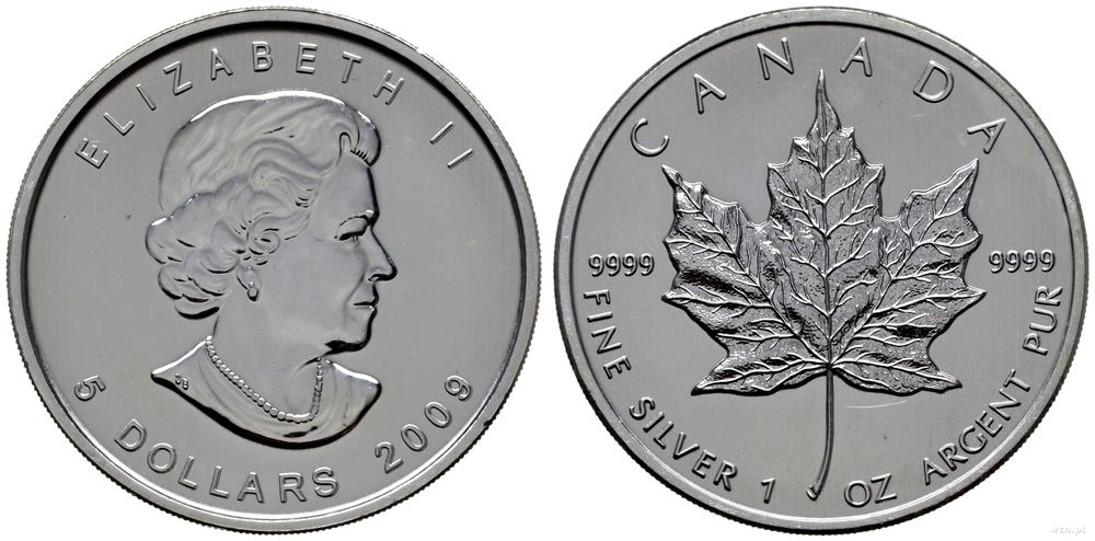 Kanada, 5 dolarów, 2009