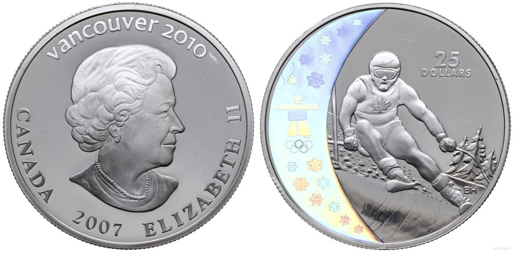 Kanada, 25 dolarów, 2007