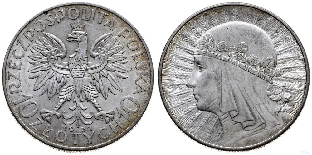 Polska, 10 złotych, 1932 