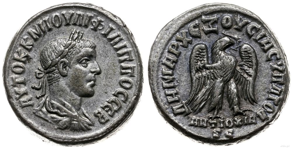 Rzym Kolonialny, tetradrachma, 247