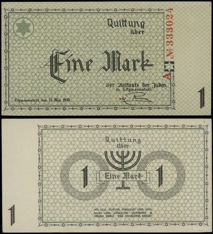 Polska, 1 marka, 15.05.1940