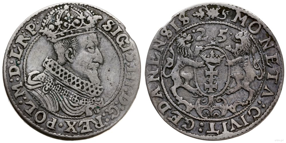 Polska, ort, 1625